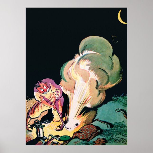 Impressão de Golfe de 1931 (Frente)