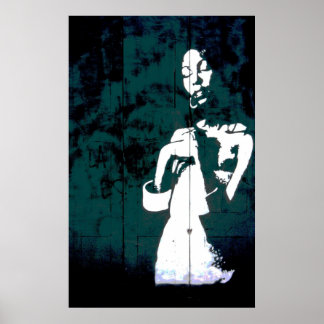 impressão de grafite psicodélico