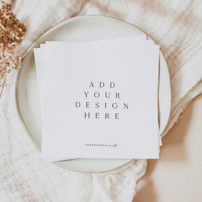 Impressão de Guardanapos Personalizados (Criador carregado)