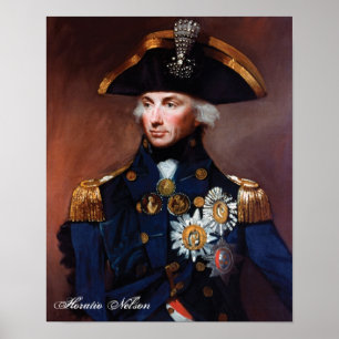 Impressão de Horatio Nelson