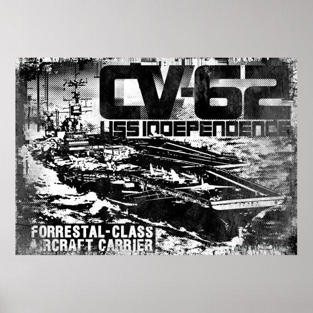 Impressão de Independência da transportadora aérea (Frente)