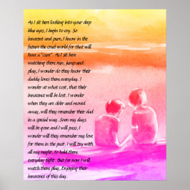 Impressão de inocência, Papel Poster de valor (Mat