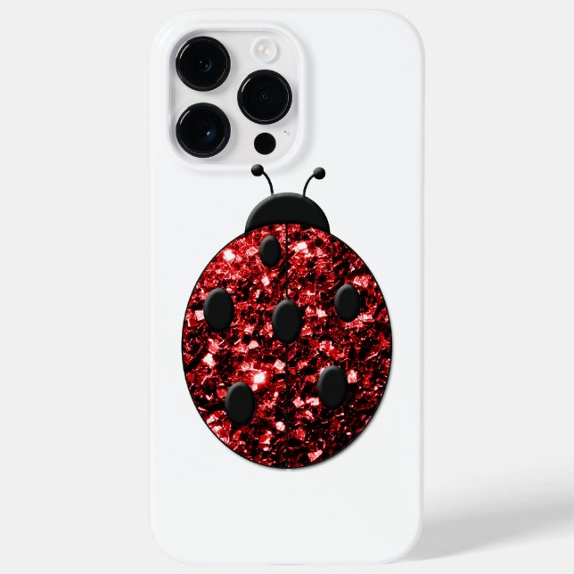 Impressão de Ladybug Red Sparkles (Verso)