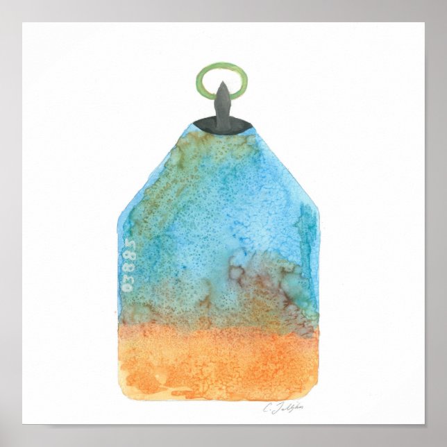 Impressão de lagosta (Frente)