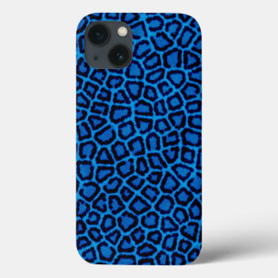 Impressão de Leopardo Azul