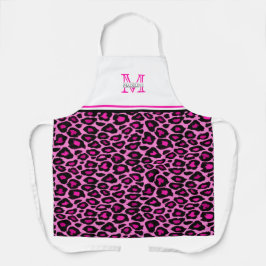 Impressão de Leopardo Rosa Funky | Apron Monograma
