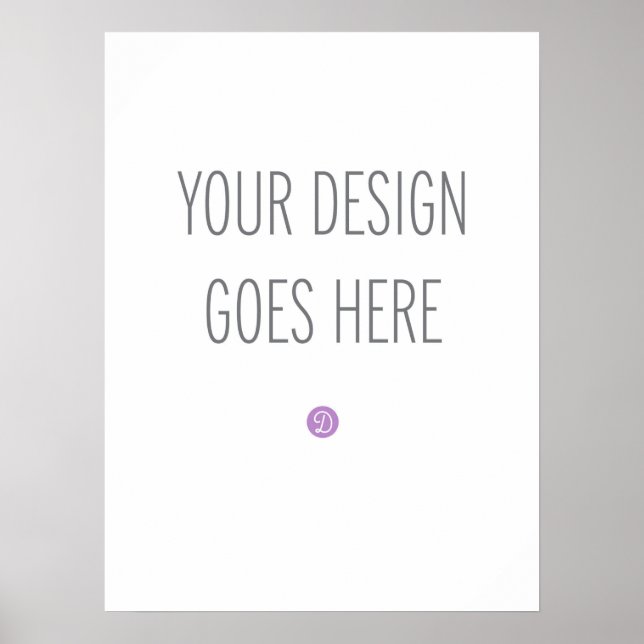 Impressão de Letreiro de Poster (18"x24") (Frente)