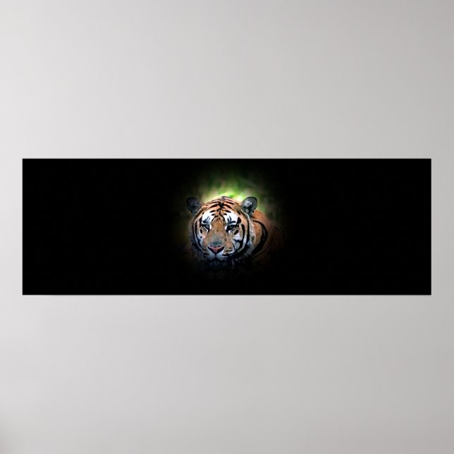 Impressão de Liderança Poster de Olhos de Tigre Mo (Frente)