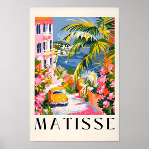 Impressão de Matisse, Cartaz de Cidade Costeira, D