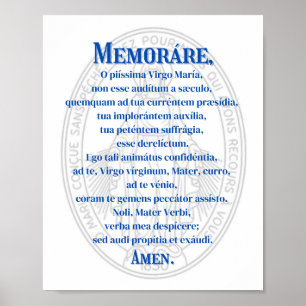 Impressão de memorização (Medalha Miraculosa)