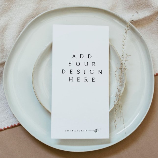 Impressão de menu e programa (Criador carregado)