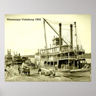 Impressão de Mississippi Vicksburg