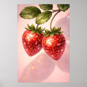 Impressão de Morango Disco, Fruta Bola de Disco Re