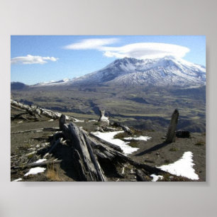 Impressão de Mount Saint Helens