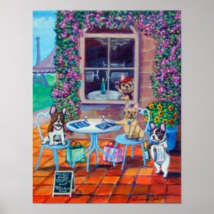 Impressão de Muro de Arte de Bulgue Francês