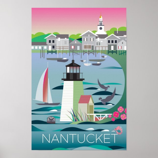 Impressão de Nantucket (Frente)