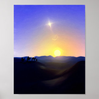 Impressão de Natal Comet dos Três Reis