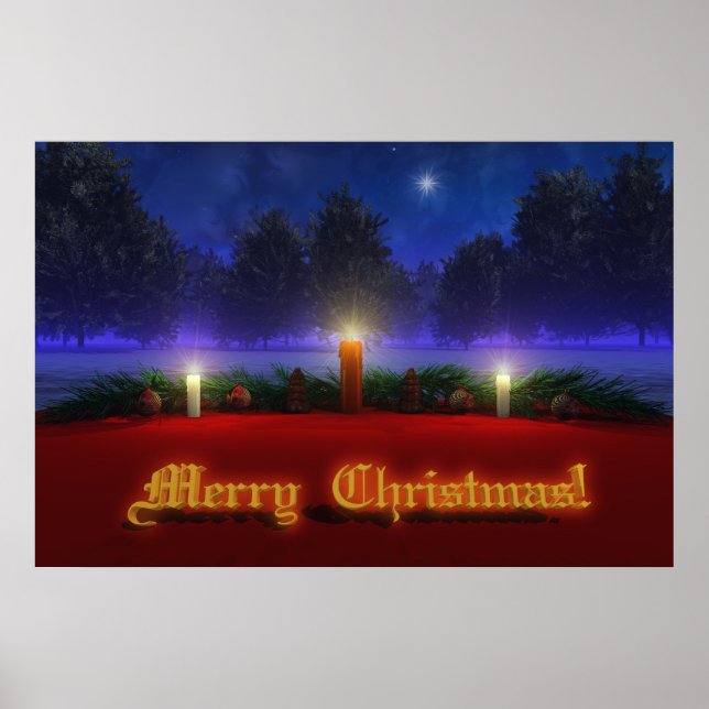 Impressão de Natal das Visões Brigher (Frente)
