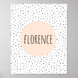 Impressão de Nome Personalizada - Berçário - Arte 