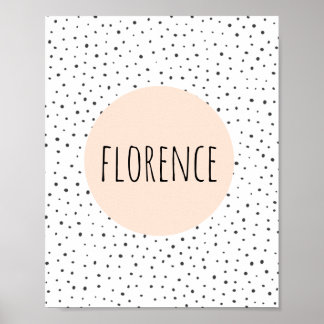 Impressão de Nome Personalizado - Berçário - Arte 