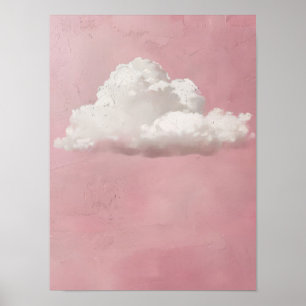 Impressão de Nuvem Pintura de Nuvem Mal-humorada A