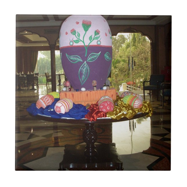 Impressão de Ovos de Páscoa Decorados (Frente)