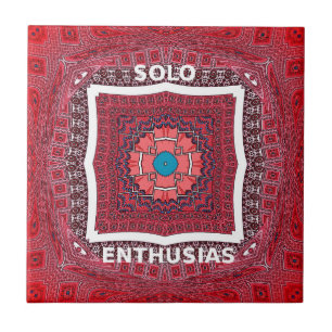 Impressão de Padrão de Cultura Sindhi Tradicional
