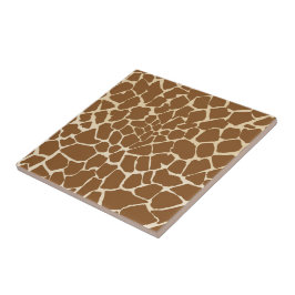 Impressão de padrão de pelo de girafa