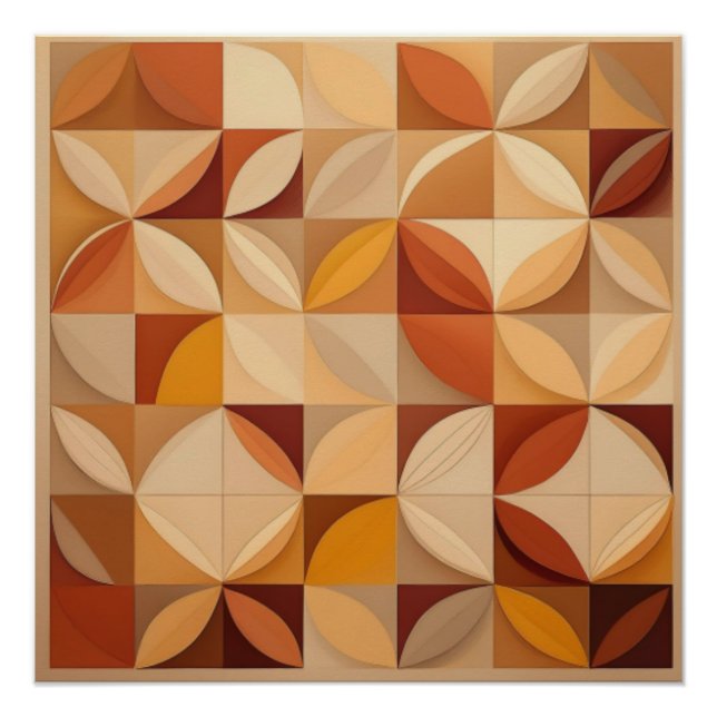 Impressão de Padrões Geométricos de Quiltro Inspir (Frente)