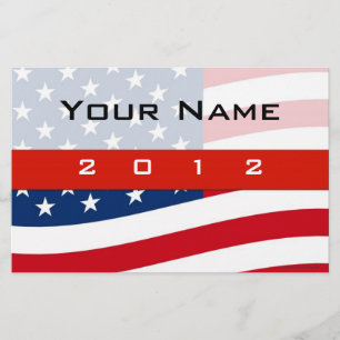 Impressão de Panfleto de Campanha Política, Tamanh