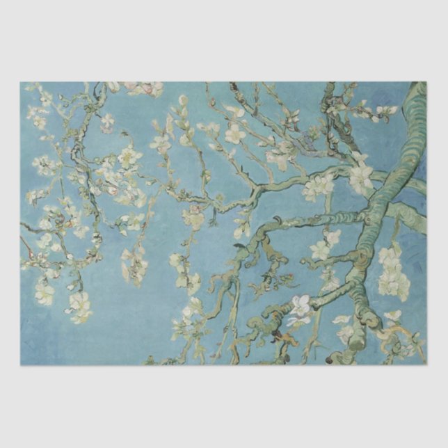 Impressão de Papel Tecido Van Gogh Almond Blossomo (Frente )