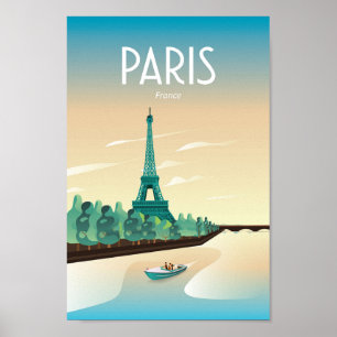 Impressão de Paris - Poster de França   Paris Po