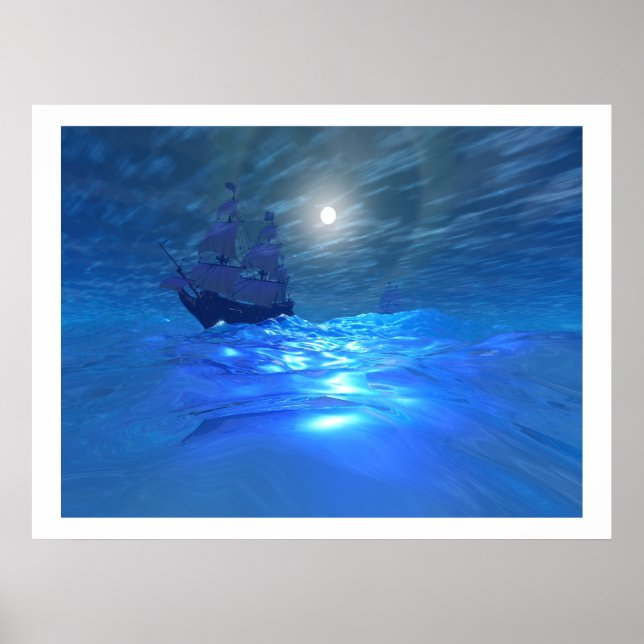 Impressão DE PASSAGEM NOTURNA (Frente)