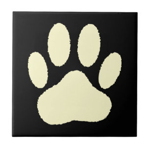 Impressão de Pata de Cachorro Personalizada para A