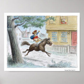 Impressão de Paul Revere por Wallace Tripp