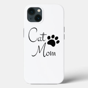 Impressão de Paw da Cat Mãe Dizendo Personalizad