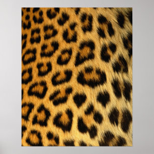 Impressão de peles de leopardo