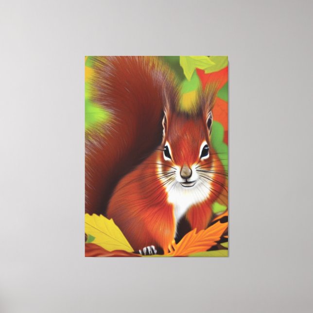 Impressão de Pequeno Esquilo (Frente)