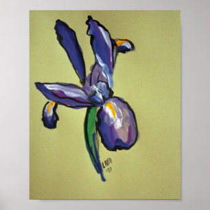 Impressão de Pintura de Arte Moderna da Iris Aero