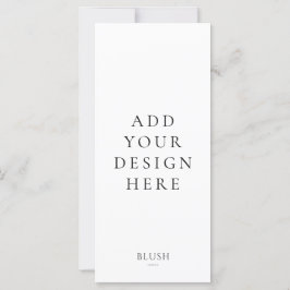 Impressão de placa de menu 4"x9"