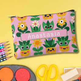 Impressão de planta em vaso personalizável Kawaii