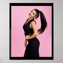 Impressão de portfólio de borda de Hollywood (ou d