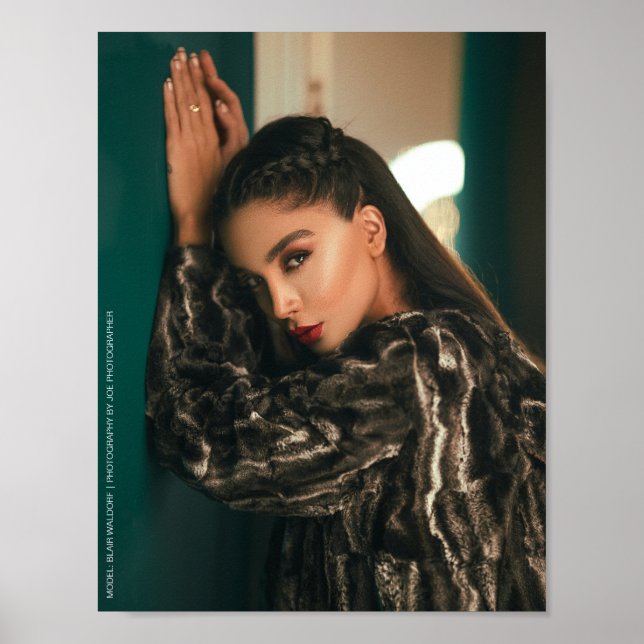 Impressão de Portfólio sem Bordas Hollywood (ou Do (Frente)