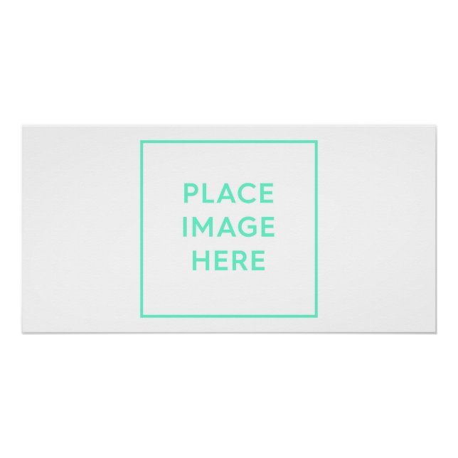 Impressão de Poster brilhante - 28" x 14" (Frente)