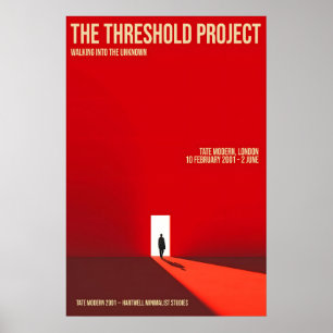 Impressão de Poster Caminhando para o Desconhecido