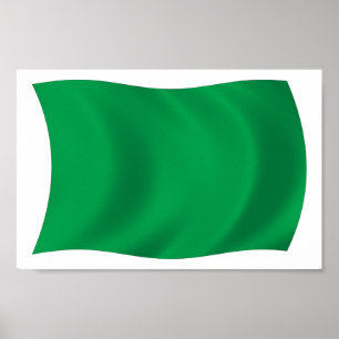 Impressão de Poster da Bandeira da Líbia