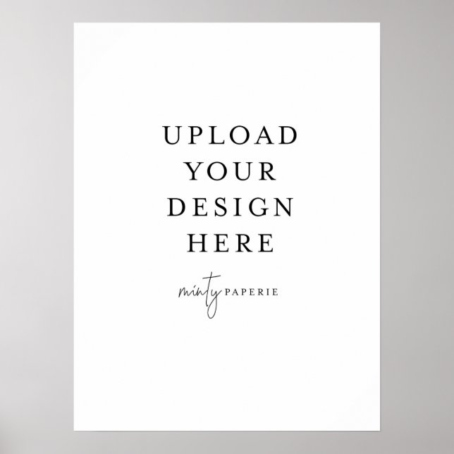 impressão de Poster de 18" x 24" - Retrato (Frente)