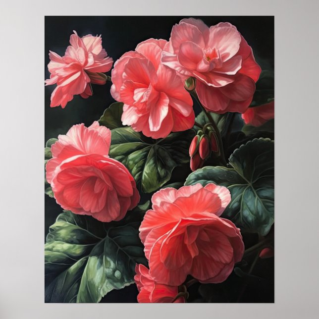 Impressão de Poster de Belém Rosa Flores (Frente)