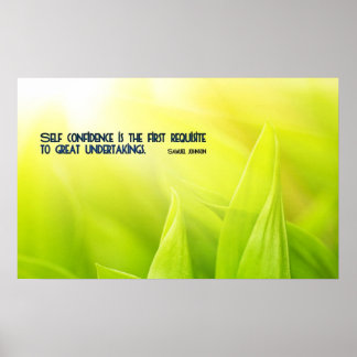 Impressão de Poster de Cotação Motivacional de Aut