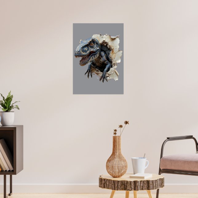 Impressão de Poster de dinossauro de intervalo ass (Sala de Estar 3)